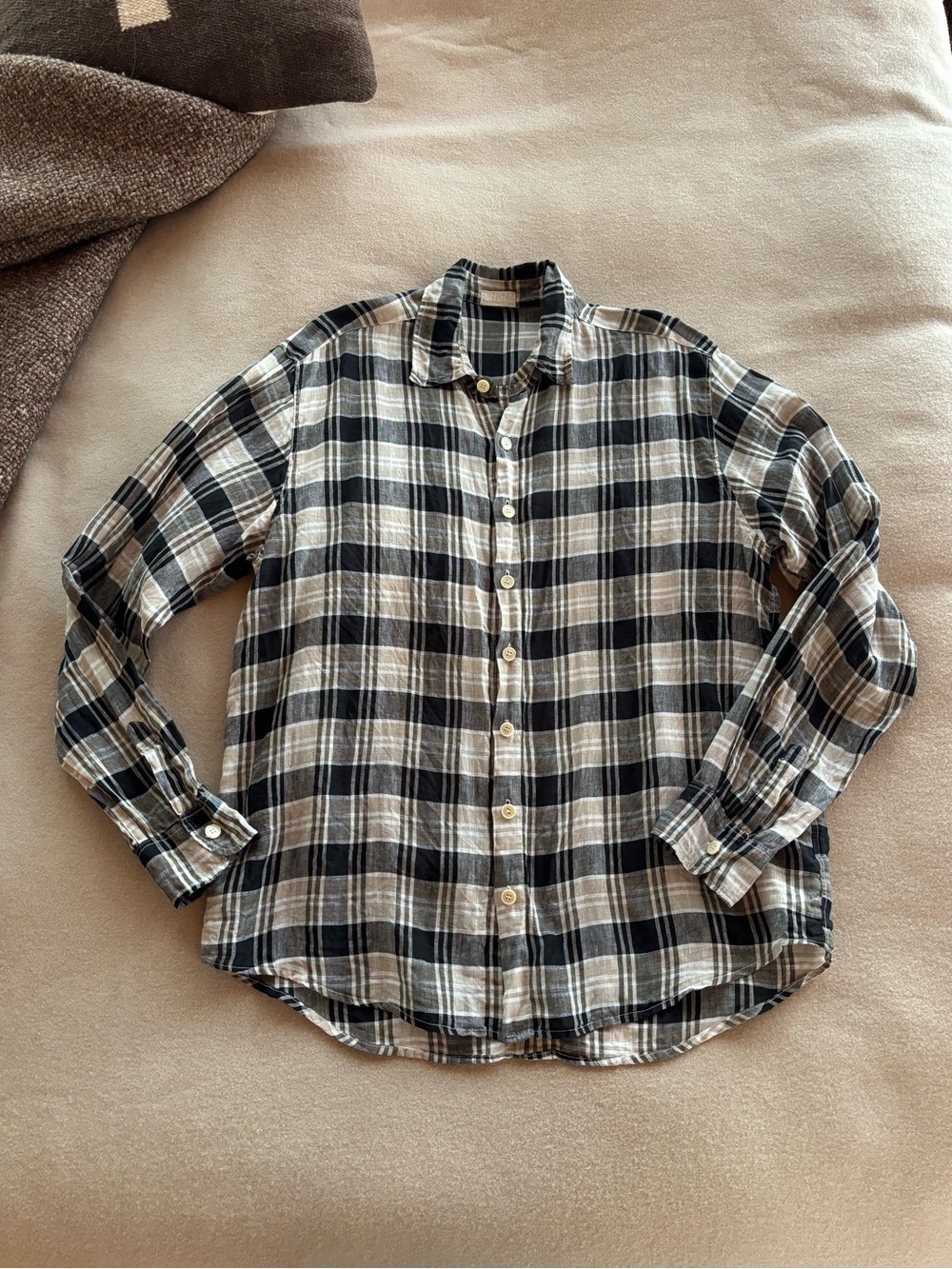 CP Shades Linen Button Down